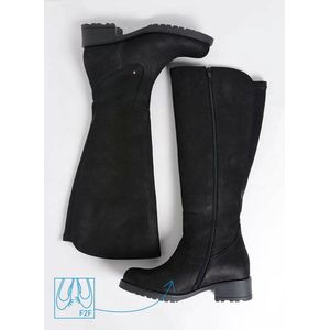 Wolky Laarzen Curtina FF zwart nubuck