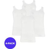 Apollo (Sports) - Bamboe Hemd Heren - Zwart - Maat L - 4-Pack - Voordeelpakket