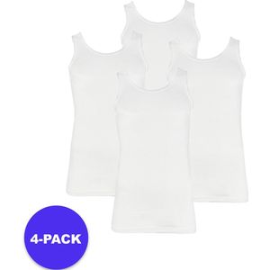 Apollo (Sports) - Bamboe Hemd Heren - Zwart - Maat L - 4-Pack - Voordeelpakket