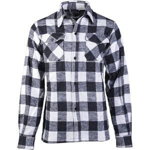 Houthakkershemd Canada Zwart/Wit - Maat XL