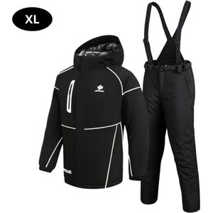 Bovista Ski Suit - Skipak - SkiBroek - Wintersport - Skijas - Heren - 2-Delig - Zwart - Maat S