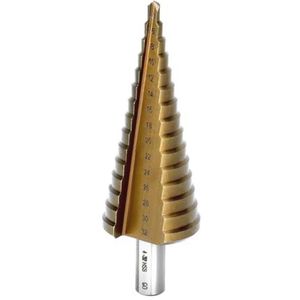 M35 HSS kobalt stappenboor 4-32mm voor RVS, ijzer, aluminium, kunststof en hout