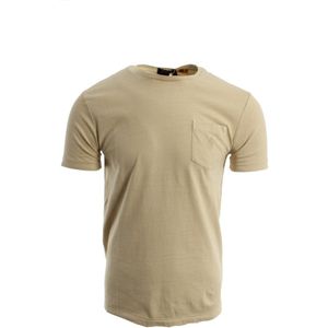 Comfortable Soft Cotton Jersey Knit T-Shirt with Chest Pocket -