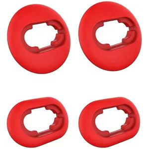 Ibley siliconen tips voor Galaxy buds Live Rood - Siliconen Earplug - S/L formaat - 2 paar - 2 maten