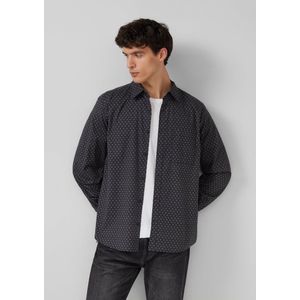 s.Oliver - Hemd - Luchtig - Regular Fit - Met Borstzak