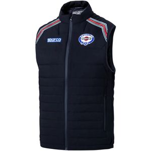 Sparco - Bodywarmer - Marineblauw - Materiaal - Martini Racing