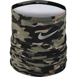 Nike Therma-Fit Wrap Printed Nekwarmer Nekwarmer - Unisex - groen - beige - zwart