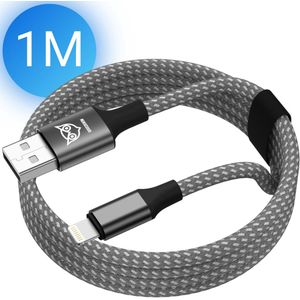Good2Know USB A naar Lightning kabel 1 meter geschikt voor Apple iPhone, iPad, Airpods - iPhone oplader kabel - lader