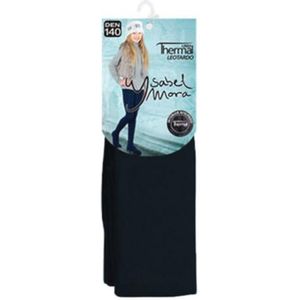 Kindert thermo-broek 140 denier, marineblauw voor optimale warmte