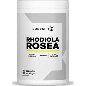 Body & Fit - Rhodiola Rosea - Antioxidant - 500 mg - 90 Capsules