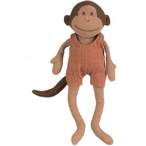 Egmont Toys knuffel aap gebreid Paulo 32 cm