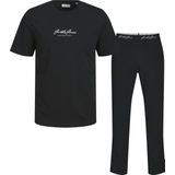 JACK & JONES Jacclyde Ss Tee and Pants Gift Box, zwart, L