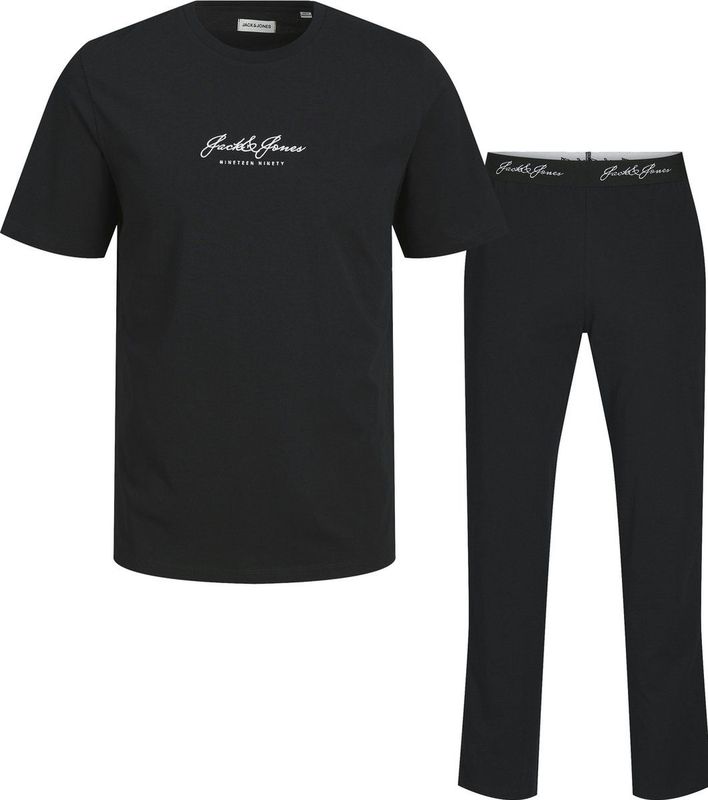 JACK & JONES Jacclyde Ss Tee and Pants Gift Box, zwart, L