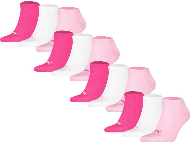 PUMA Sokken  pink / rosa / wit