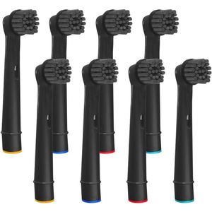 8 Vervangende Borstelkoppen voor Elektrische Tandenborstels - Diepe Reiniging voor Volwassenen en Kinderen