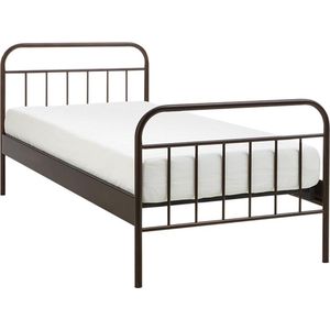 Beter Bed Alex Metalen Bedframe - Kinderbed - 90x200cm - Koper