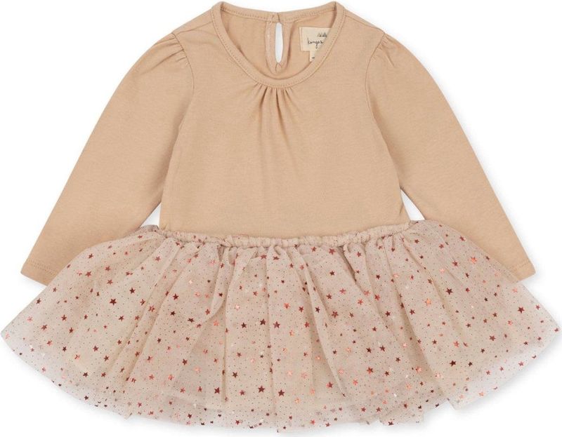 Konges Sløjd - Fairy Ballerina jurk - Etoile pink sparkle - Jurken18M