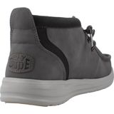 HEYDUDE - Wally Mid GripR - Instappers - Grey/Black