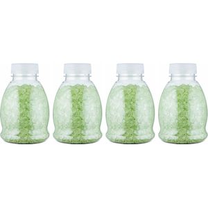 Claudius Badzout Eucalyptus - 375 gram - Fles met transparante dop - Set van 4 stuks