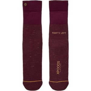 XPooos Essential Bamboo Sokken Bordeaux 67002, Maat 39/42