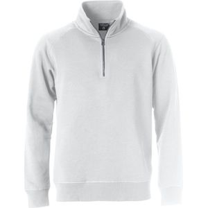 Clique Classic Half Zip 021043 - Wit - 3XL