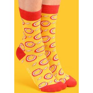 2 paar zotte sokken - kleurrijk - Svensk Husman - maat 36-40