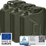 BW - Brandstof Jerrycan - Bronsgroen - 3x 20 Liter - TÜV-getest en UN-goedgekeurd