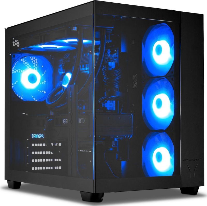 MEDION ERAZER Tank X15 AMD Ryzen™ 7 7800X3D 32 GB DDR5-SDRAM 2 TB SSD NVIDIA GeForce RTX 5070 Ti Windows 11 Home PC Zwart