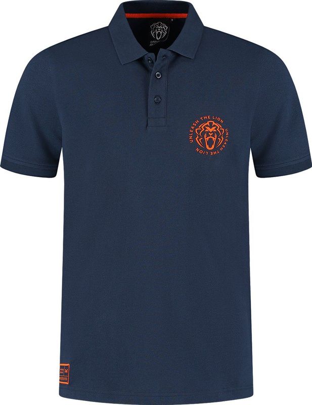 Polo - Navy - Unleash The Lion - Poloshirt