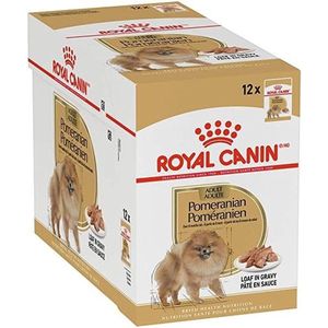 ROYAL CANIN BHN Pomeranian Adult in patévorm - natvoer voor volwassen honden - 12x85g