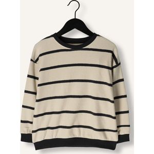 PLAY UP Striped Jersey Sweater B Truien & Vesten Jongens - Sweater - Hoodie - Vest- Beige - Maat 140