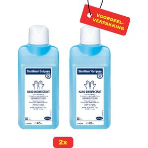 2 x Sterillium GEL. Handdesinfectant van Hartmann - 2 x 475ml - Voordeelverpakking!