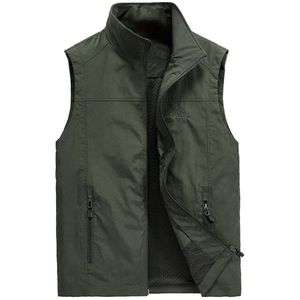 Heren Gilet Mouwloos Jas voor Casual Vissen en Outdoor Activiteiten