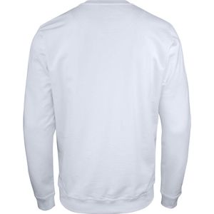 Jobman 5120 Roundneck Sweatshirt 65512010 - Wit - S