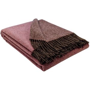 Wollen Plaid - VIENNA - Groen-Grijs (140x200cm) 100% Wol - ECO Deken - Plaids.shop® Collectie