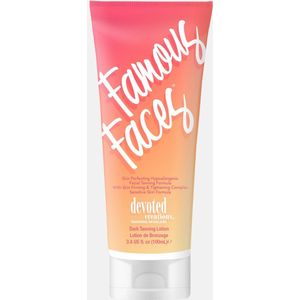 Devoted Creations Famous Face Zonnebanklotion - 135 ml