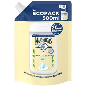 Le Petit Marseillais Extra Milde Douchecrème Eco-Refill 500 ml