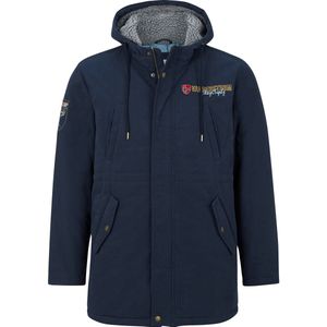 Jan Vanderstorm herren Parka - 56 - donkerblauw