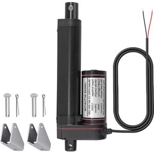 12V 750N Linear Actuator Motor for Car RV Electric Door Opener - Black, Powerful and Reliable