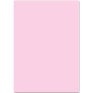 Kangaro papier - A4 - 160 gram FSC - pak 50 vel - pastel roze - K-0039-P001