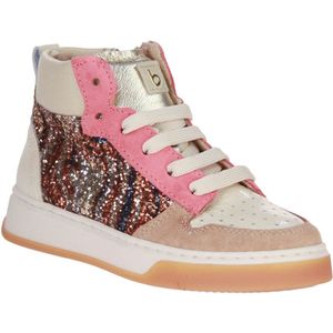 Beberlis Beige-Multi Hoge Sneaker