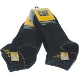 Caterpillar - Werksokken - Grijs - Set van 6 Paar - Enkelhoogte - Versterkt op Hiel en Teen - Katoen