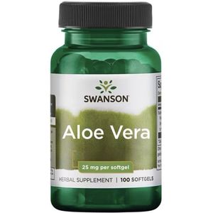 Swanson - Super Herb - Aloe Vera 200:1 Extract - 25mg - 100 Softgels