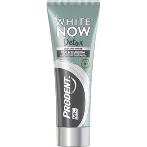 Prodent - White Now - Tandpasta - Natuurlijke Ingrediënten - Klei En Houtskool - 75 ml