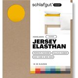 schlafgut Topper Easy Jersey Elasthan Hoeslaken XL - 180x200 - 200x220 196 Yellow Deep
