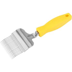 Rvs Voorvork Ruche Frame Honing Kam - Bijenteelt Accessoires - Ontstoppingsvork