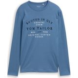 Tom Tailor Shirt met lange mouwen en logoprint
