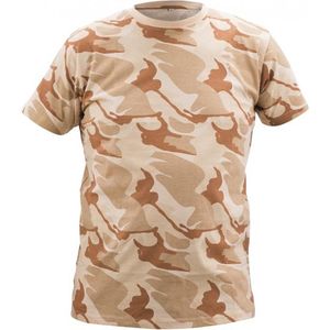 Camouflage t-shirt (180 g/m2) khaki maat XL
