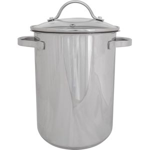 Cosy & Trendy - aspergepan - kookpot met deksel - RVS -  diameter 16cm x H21cm