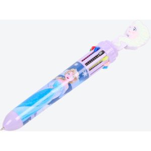 Disney Frozen 10-Kleurenpen voor Kinderen - Frozen Schoolspullen - Meerkleurenpen